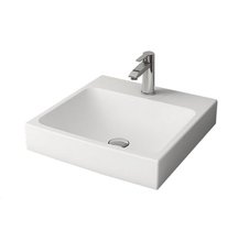 Раковина Bocchi Scala Arch 1076-002-0126, 48 см, фарфор, цвет белый матовый