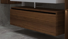 Тумба под раковину Armadi Art Flat 100 см, dark oak vallessi uno-s, 897-100-D