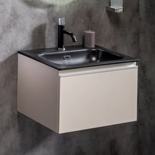 Тумба под раковину Armadi Art Vallessi 60 см подвесная, кашемир матовый, 837-060-C