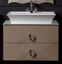 Тумба под раковину Armadi Art NeoArt 80 см подвесная, капучино, 831-080-CP