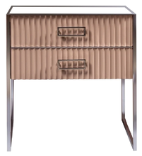 Тумба под раковину Armadi Art Monaco 80 см, напольная, капучино, хром, 866-080-CPCR