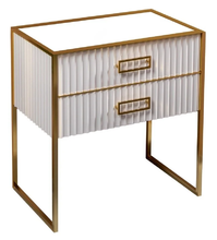 Тумба под раковину Armadi Art Monaco 80 см, напольная, белый, золото, 866-080-WG