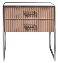 Тумба под раковину Armadi Art Monaco 80 см, напольная, капучино, хром, 867-080-CPCR