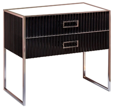 Тумба под раковину Armadi Art Monaco 100 см, напольная, черный, хром, 866-100-BCR