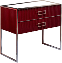 Тумба под раковину Armadi Art Monaco 100 см, напольная, бордовый, хром, 867-100-RCR