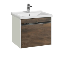 Тумба с раковиной Акватон Капри 1A2301K1KPDB0 60 см, цвет таксония темная