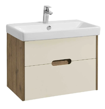 Тумба под раковину Акватон Оливия 70 см, бежевый, дуб велл, 1A254301OLVG0