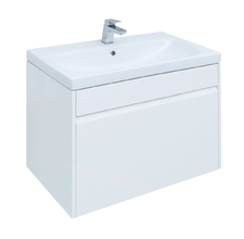 Тумба под раковину Aquanet Палермо 80 см подвесная, белый, 253587