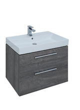 Тумба под раковину Aquanet Nova Lite 75, 2 ящика, дуб рошелье (242260)