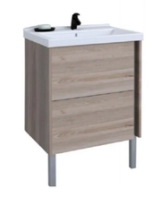 Тумба с раковиной Акватон Стоун 1A2314K1SX850 60 см подвесная, сосна арлингтон