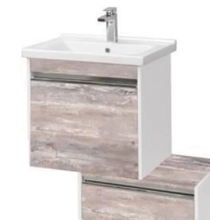 Тумба под раковину Акватон Капри 1A230101KPDA0 60 см, цвет бетон пайн