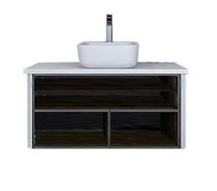 Модуль под раковину Акватон Брук 100, 1A201601BCDF0 открытый, дуб феррара