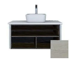 Модуль под раковину Акватон Брук 100 см 1A201601BCDL0 открытый, цвет дуб латте