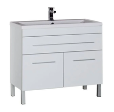 Тумба под раковину Aquanet Верона 100 напольная (2 дверцы, 1 ящик) 00182710, цвет белый