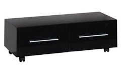 Тумба Aquanet Нота 100 подкатная 00170734, цвет черный