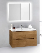 Тумба под раковину BelBagno ETNA39-800/390-2C-SO-RN-P 80 см подвесная, цвет натуральный дуб (rovere nature)