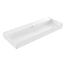 Раковина Bocchi Milano 1394-002-0126, 120 см, фарфор, белая матовая