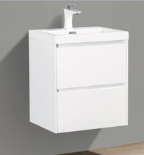 Тумба под раковину BelBagno Pietra Mini PIETRA MINI-500-2C-SO-BL 50 см, белый глянцевый ( Bianco Lucido)