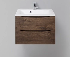 Тумба под раковину BelBagno Marino MARINO-800-2C-SO-RW-P, 80 х 45 х 55 см, Rovere Moro - темно-коричневый