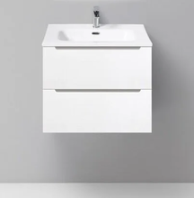 Тумба под раковину BelBagno Etna-600-2C-SO-BL-P 60 см подвесная, цвет белый глянцевый (bianco lucido)