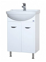 Тумба под раковину Bellezza КЛАССИК 50, напольная, белая 00000002164