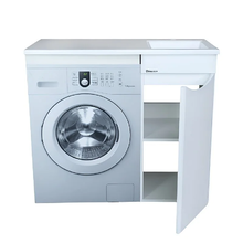 Тумба под раковину Bellezza Олиссия 100, напольная, белый, левая/правая