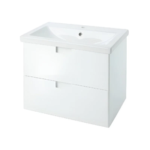 Тумба под раковину Bellezza Пегас 50, подвесная, белый, 4630406180011