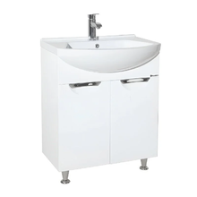 Тумба под раковину Bellezza Альфа 55, напольная, белый, 00000005227