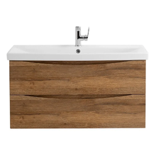 Тумба под раковину BelBagno Marino-Cer 90, подвесная, цвет Rovere Rustico, MARINO-CER-900-2C-SO-RR-P