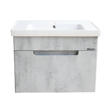 Тумба под раковину Bellezza Грейс 70, подвесная, скала серая, 00000011185