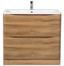 Тумба под раковину BelBagno Acqua-1000 ACQUA-1000-2C-PIA-RR, 100 см, цвет Rovere Rustico