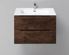 Тумба под раковину BelBagno Etna ETNA-700-2C-SO-RW-P, 70 см, подвесная, цвет темный дуб (rovere moro)