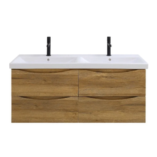 Тумба под раковину BelBagno Marino 120 см, подвесная, цвет Rovere Rustico, MARINO-CER-1200-4C-SO-2-RR-P