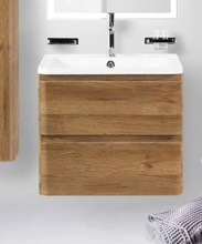 Тумба под раковину Belbagno Albano 60 cм подвесная, Rovere Rustico, ALBANO-600-2C-SO-RR