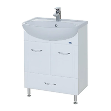 Тумба под раковину Bellezza Уют 50, напольная, белый, 4635008070012