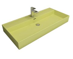 Раковина Bocchi Milano 1378-026-0126, 100 см, фарфор, желтая
