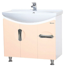 Тумба под раковину Bellezza Лагуна 75, напольная, бежевый, 4632112110078