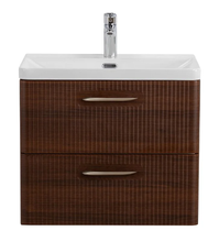 Тумба под раковину BelBagno Due-600-2C-SO-NOCE-P, 60 см, подвесная, Noce