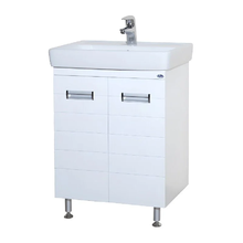 Тумба под раковину Bellezza Сиена 4633909660011, 60 см, напольная, цвет белый