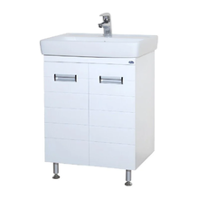 Тумба под раковину Bellezza Сиена 4633906240018, 50 см, напольная, цвет белый