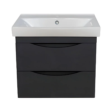 Тумба под раковину Bellezza Санриса 4630109180363, 60 см, подвесная, цвет серебро