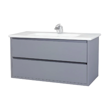 Тумба под раковину Bellezza Лоренцо 4639117270363, 100 см, подвесная, цвет серебро