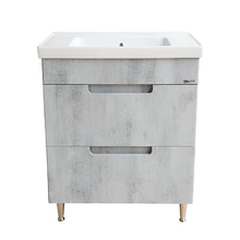 Тумба под раковину Bellezza Грейс 70, напольная, скала серая, 00000011188