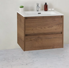 База под раковину BelBagno KRAFT 39-700/390-2C-SO-RT 70 cм подвесная с 2 ящиками, Rovere Tabacco