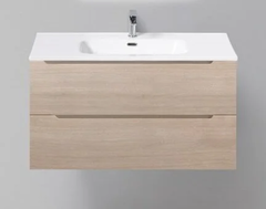 Тумба под раковину BelBagno Etna ETNA-900-2C-SO-RG-P 90 см, подвесная, цвет серый дуб (rovere grigio)