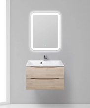 Тумба под раковину BelBagno Marino MARINO-750-2C-SO-RG-P, 75 х 45 х 55 см, Rovere Grigio - светлое дерево