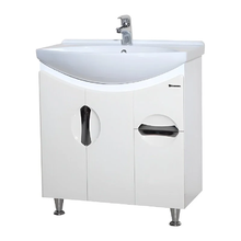 Тумба под раковину Bellezza Лагуна 75, напольная, белый, 4632112110016