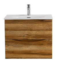 Тумба под раковину BelBagno Marino-Cer-N-600-2C-SO-RR-P, 60 см, подвесная, Rovere Rustico