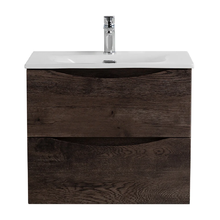 Тумба под раковину BelBagno Marino-Cer-N-600-2C-SO-RNG-P, 60 см, подвесная, Rovere Nature Grigio