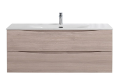 Тумба под раковину BelBagno Marino-Cer-N-1200-2C-SO-RG-P, 120 см, подвесная, Rovere Grigio